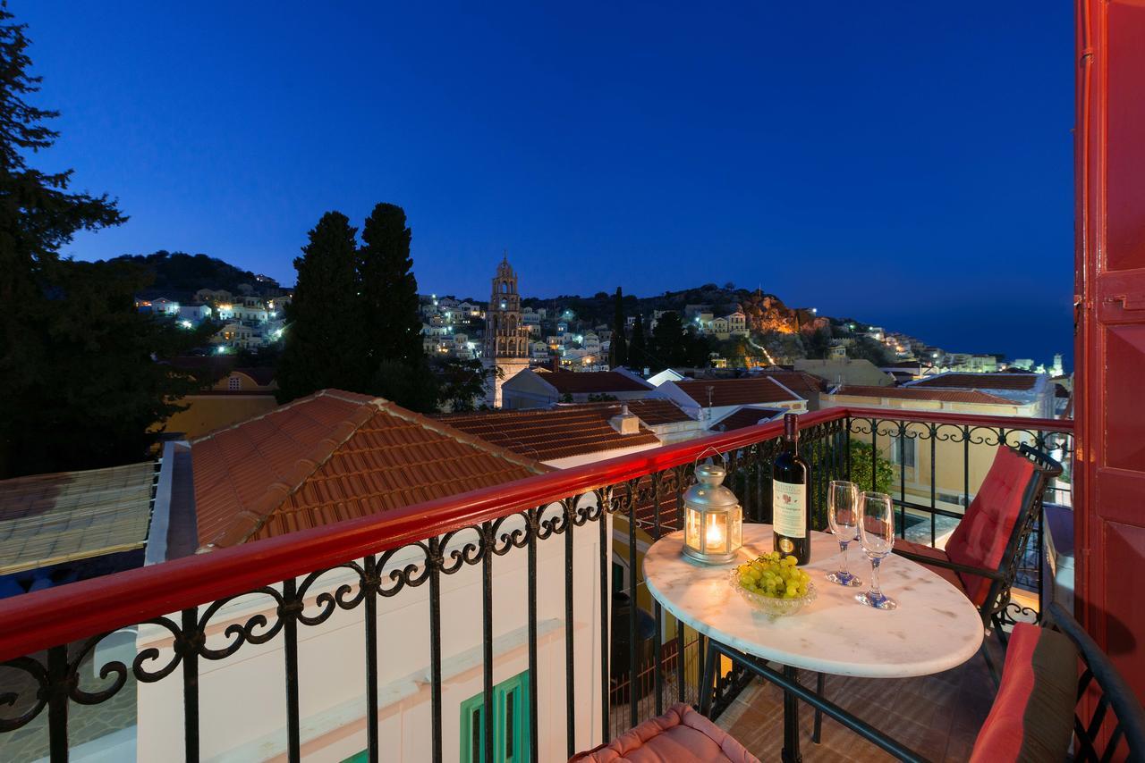 Castello Venetsiana Lägenhet Symi Exteriör bild
